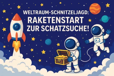 Weltraum-Schnitzeljagd – Raketenstart zur Schatzsuche im All