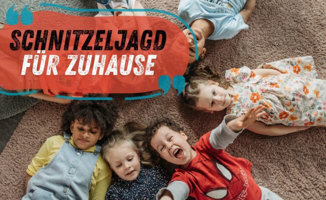 Kindergeburtstag zu Hause: Kreative Schnitzeljagd-Ideen für drinnen und draußen