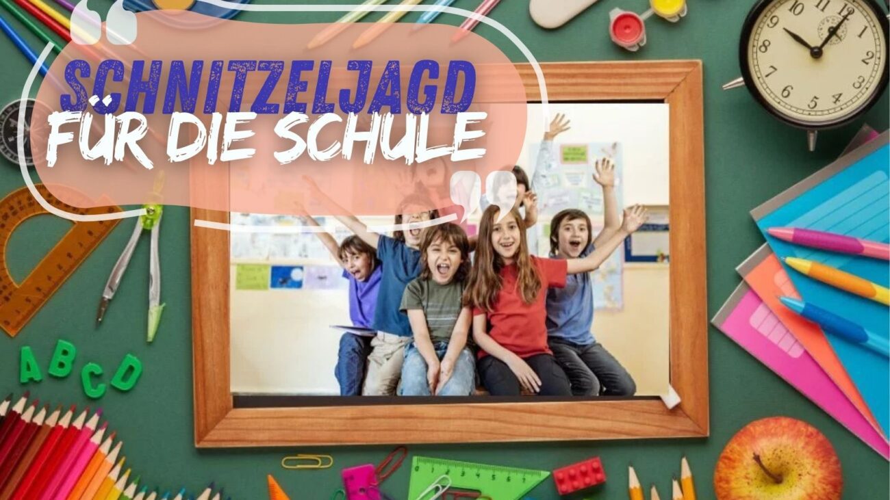 schnitzeljagd in der schule