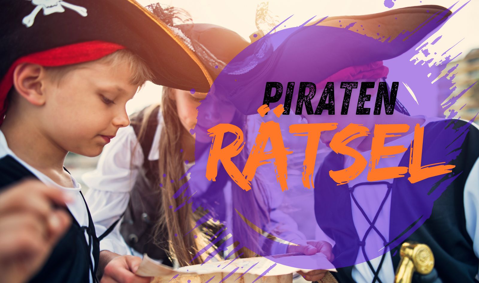 Rätsel für Piraten im Alter von 4 - 12 Jahren