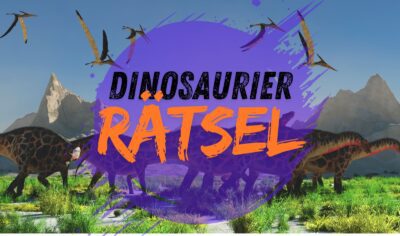 Dinosaurier-Schnitzeljagd – 30 Rätsel und Aufgaben für Kinder