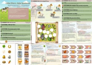 Abwechslungsreiche Bauernhof-Aufgaben zum Ausdrucken: Kindgerechte Rätsel, Suchspiele und Bewegungsideen für die Schnitzeljagd auf dem Bauernhof